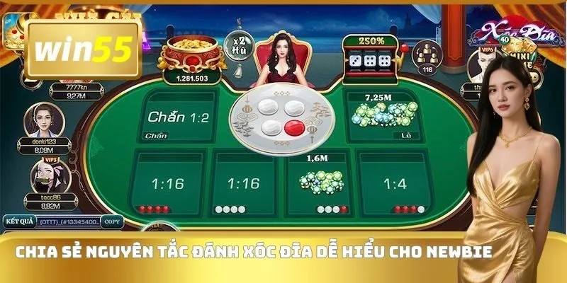 Chia sẻ nguyên tắc đánh xóc đĩa dễ hiểu cho newbie